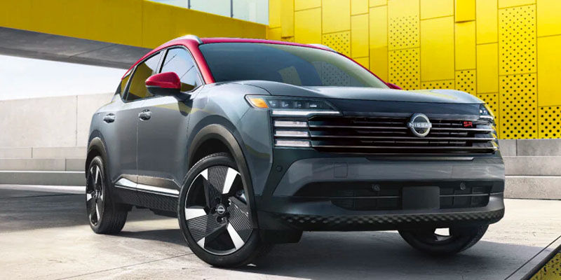 A 2025 Nissan Kicks parked in Mayfield Heights, OH