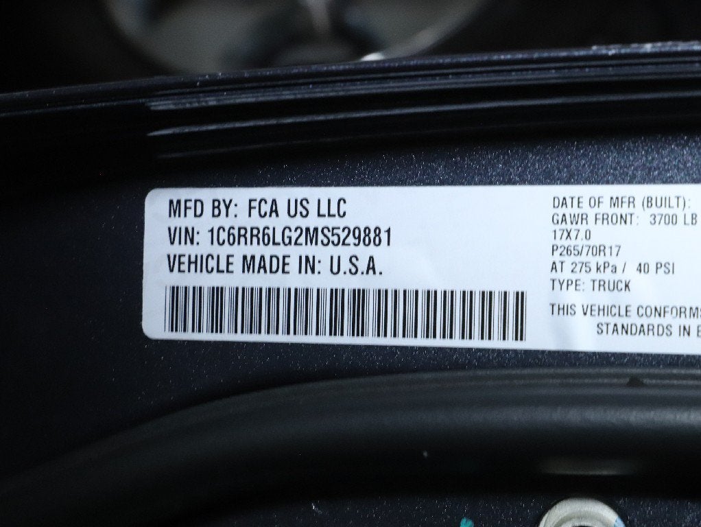 2021 RAM 1500 Classic SLT