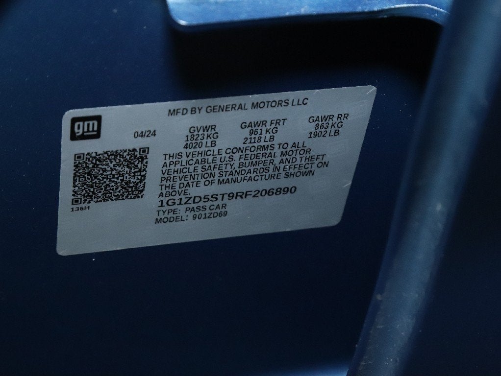 2024 Chevrolet Malibu LT 1LT