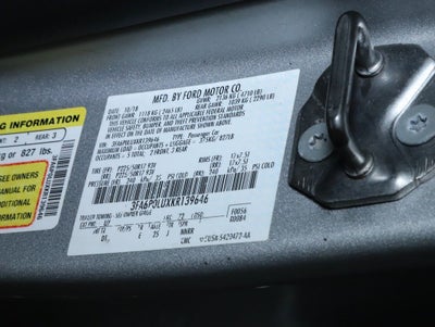 2019 Ford Fusion Hybrid SE