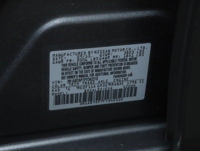 2015 Nissan Sentra SV