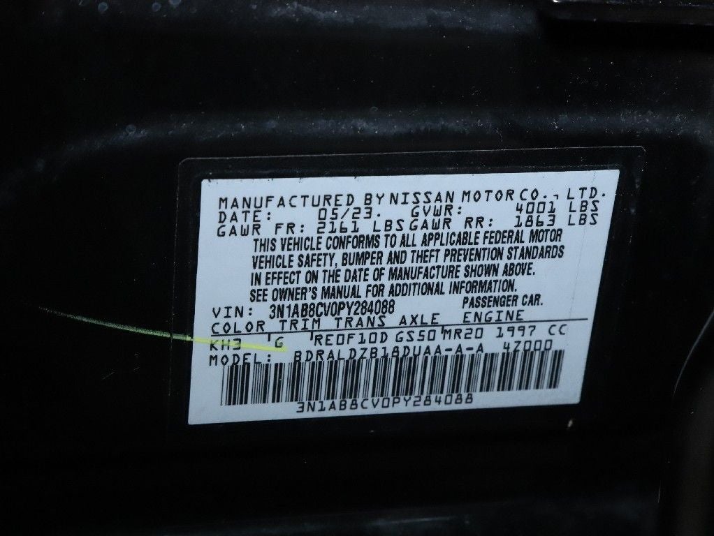 2023 Nissan Sentra SV