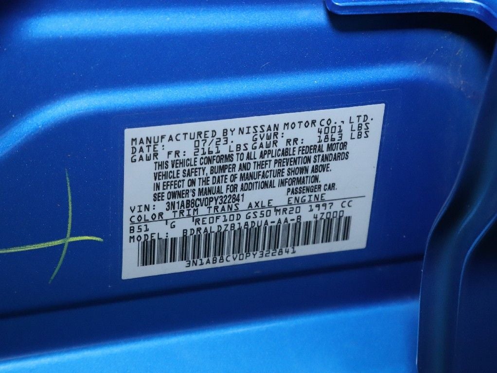 2023 Nissan Sentra SV