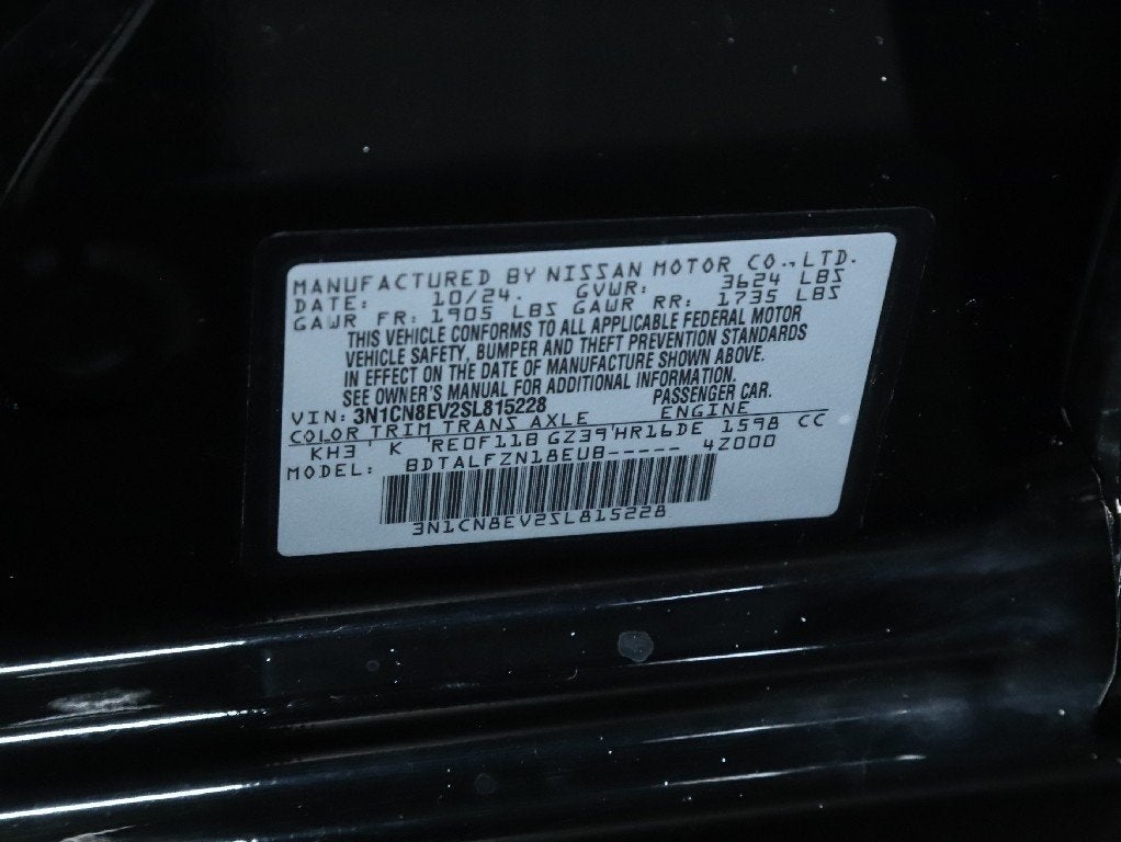 2025 Nissan Versa 1.6 SV