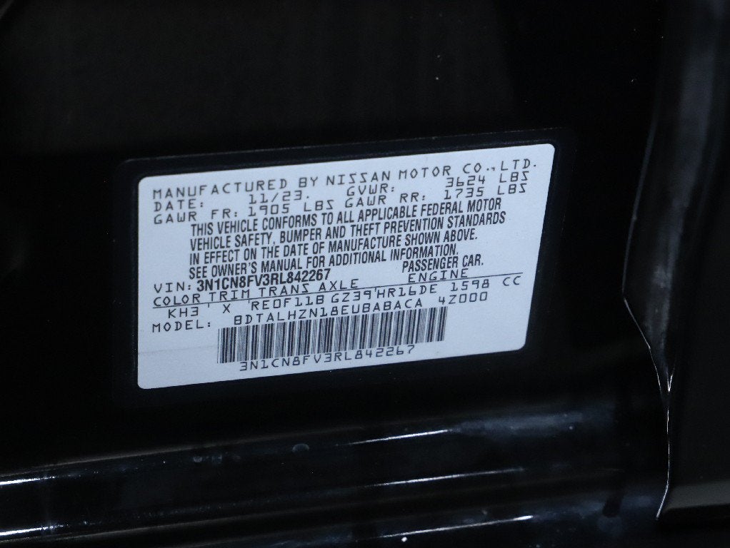 2024 Nissan Versa 1.6 SR