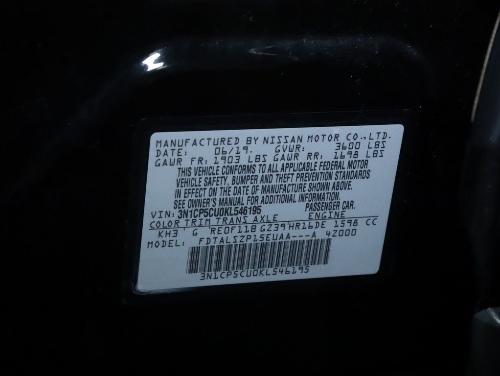 2019 Nissan Kicks SV