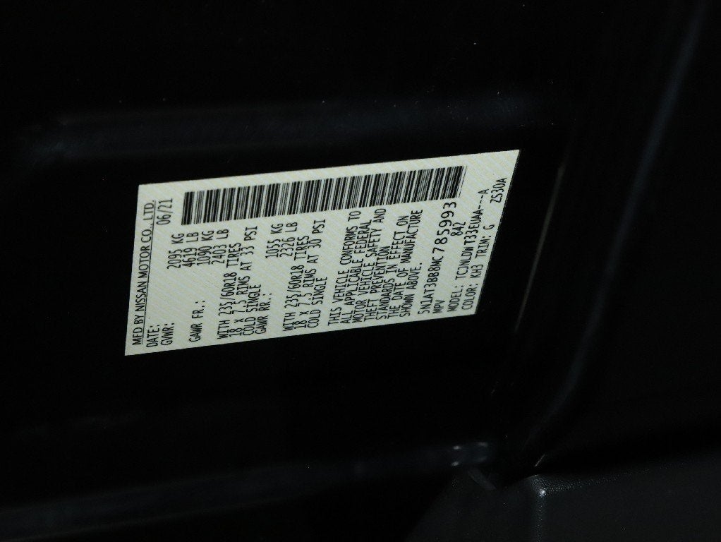 2021 Nissan Rogue SV