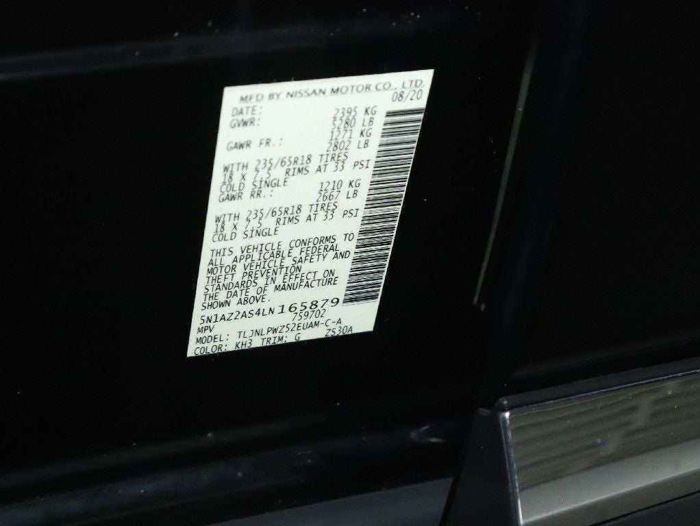 2020 Nissan Murano S