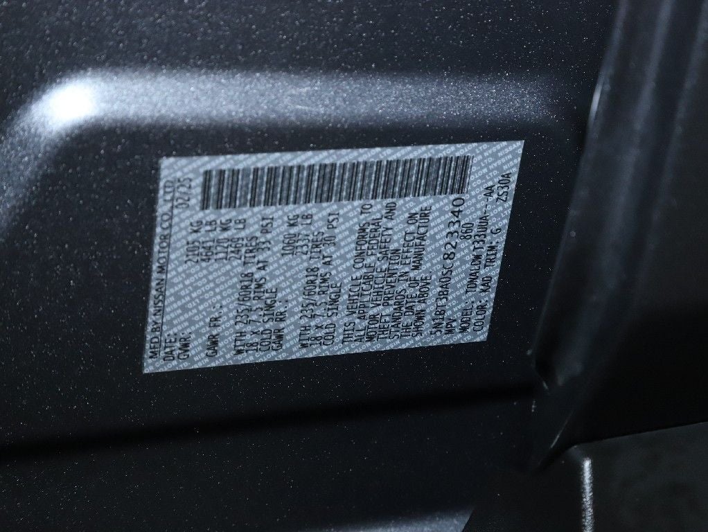 2025 Nissan Rogue SV