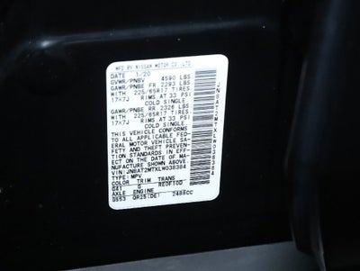 2020 Nissan Rogue SV