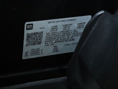 2025 Chevrolet Trax 2RS