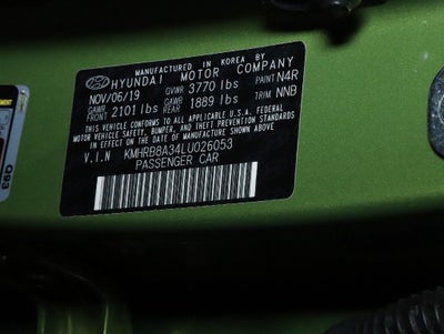 2020 Hyundai Venue SE