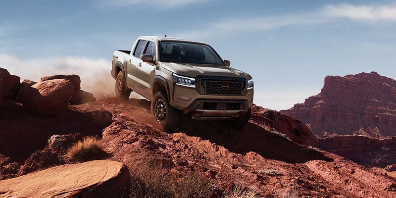 A trim level options in the 2024 Nissan Frontier in Mayfield Heights, OH