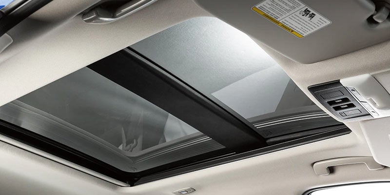 A sunroof in the 2024 Nissan Rogue in Mayfield Heights, OH