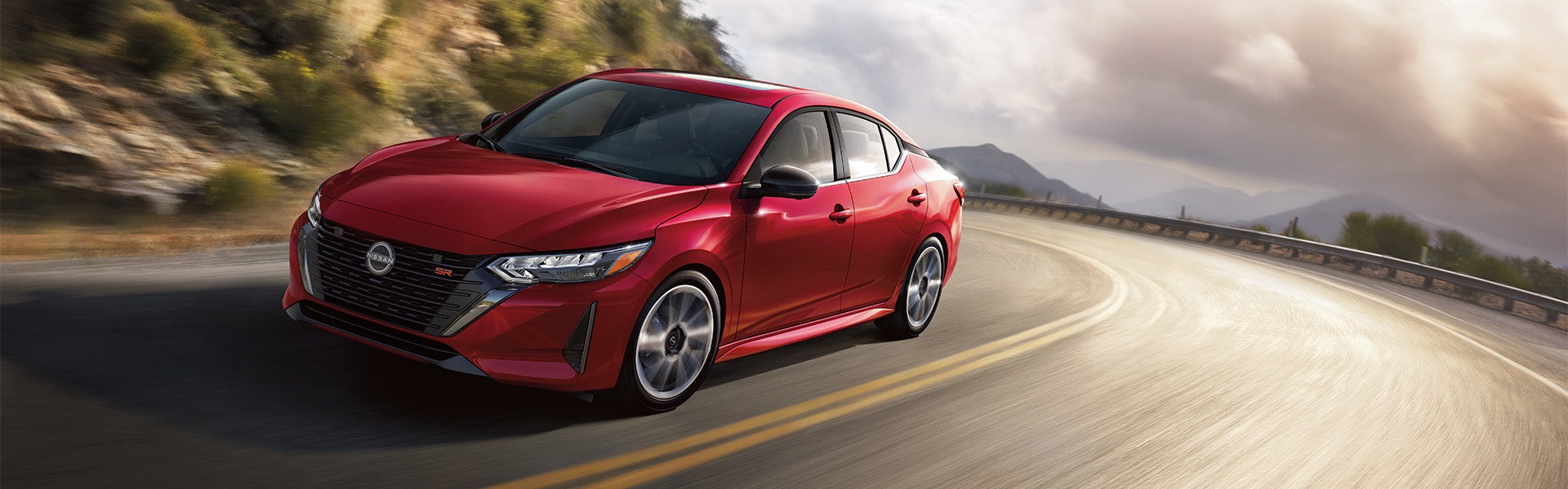 The center console of the 2024 Nissan Sentra in Mayfield Heights, OH