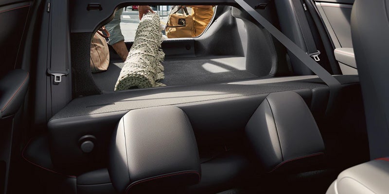 There's enough space for a rug in the 2024 Nissan Sentra in Mayfield Heights, OH