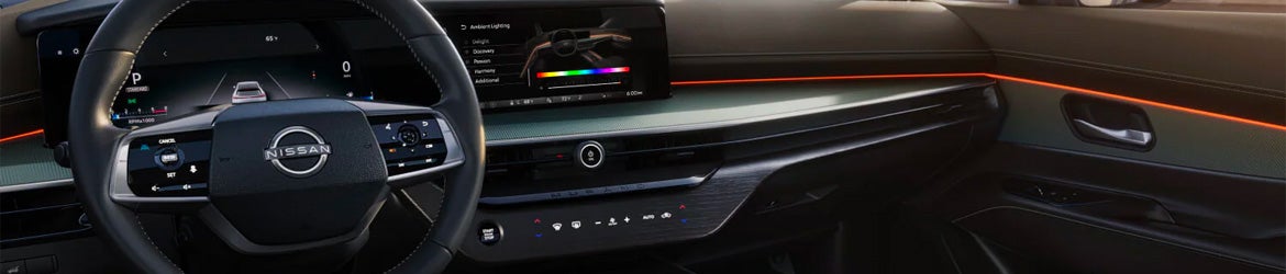 The infotainment system in the 2025 Nissan Murano in Mayfield Heights, OH