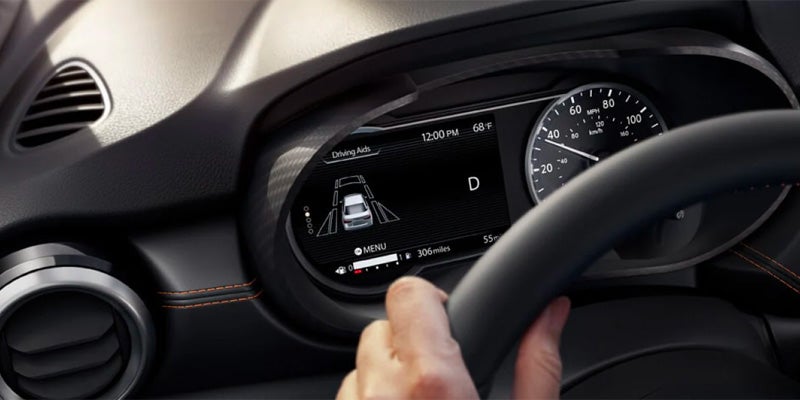 The safety features in the 2025 Nissan Versa in Mayfield Heights, OH