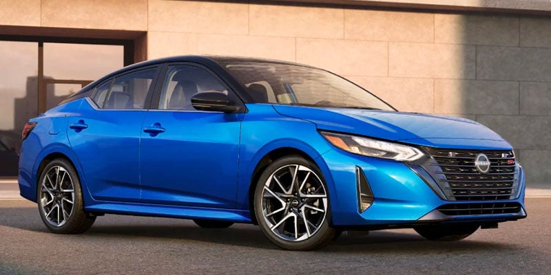 The Electric Blue Metallic 2025 Nissan Sentra in Mayfield Heights, OH