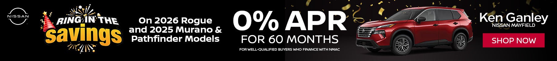New 2026 Nissan Rogue, 2025 Pathfinder & 2025 Murano Models 