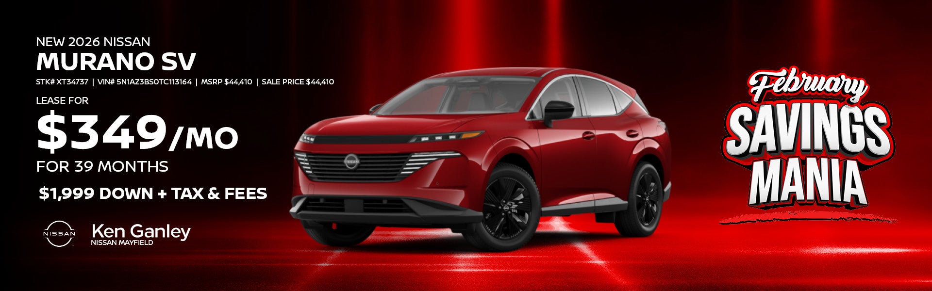  NEW 2026 NISSAN MURANO SV