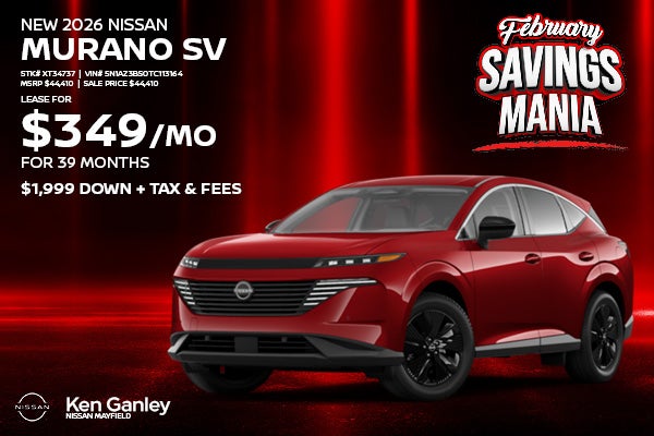  NEW 2026 NISSAN MURANO SV