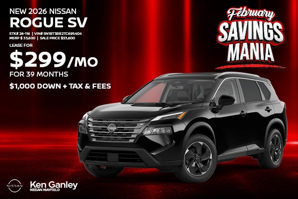  NEW 2026 NISSAN ROGUE SV